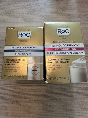 Retinol Correxion Max Hydration & Deep Wrinkle Rich Cream Duo